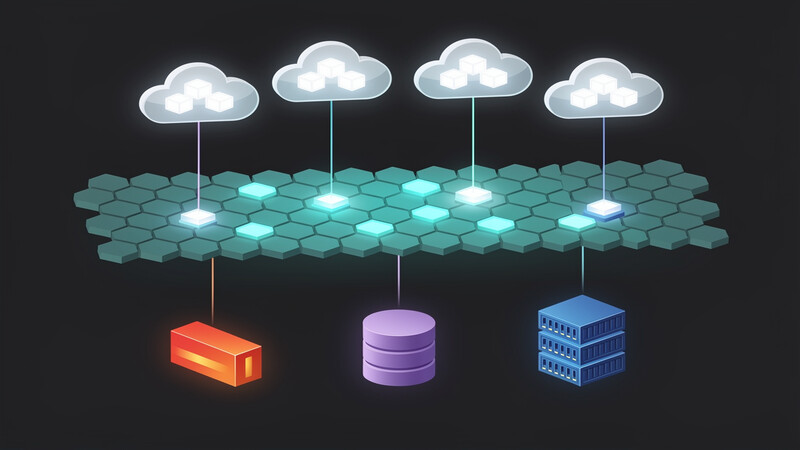 Architectural diagram of an AI agent system showing ephemeral compute workers, a state persistence layer with LangGraph and Temporal, and a unified memory tier with Redis, PostgreSQL, and object storage.