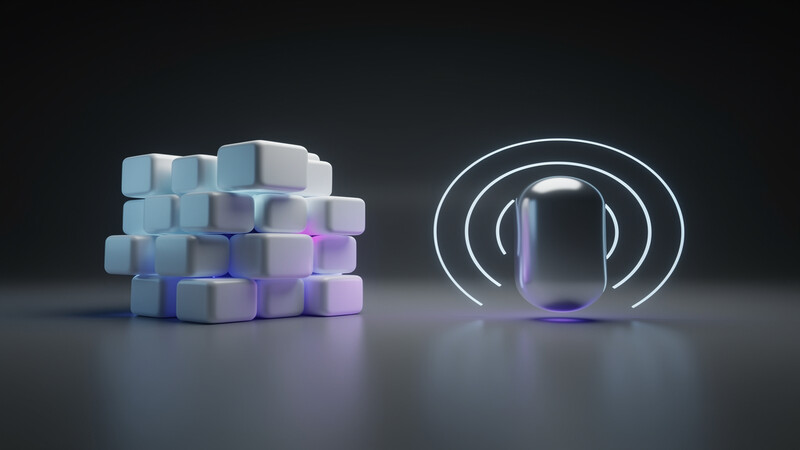 Conceptual illustration contrasting two AI coding agent approaches: GitHub Copilot and Claude Code