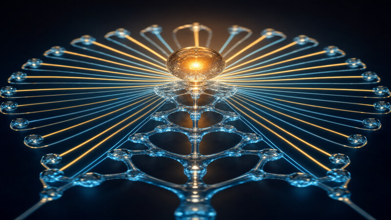Four agent failure modes radiating from a central node